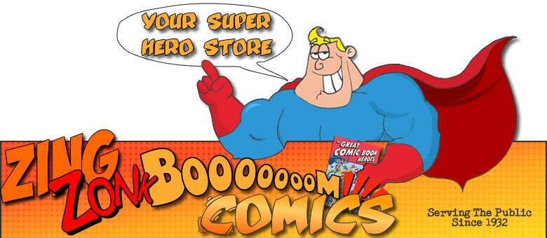 Comic Book Store banner graphic