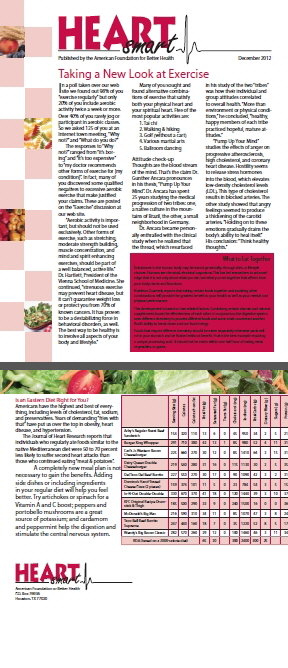 HeartSmart Newsletter by Fox
