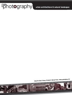 Photography Letterhead by Fox
