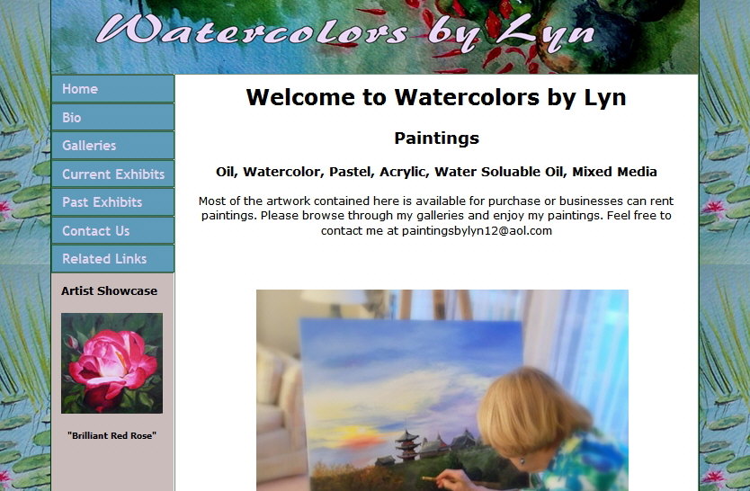 Watercolors by Lyn Website